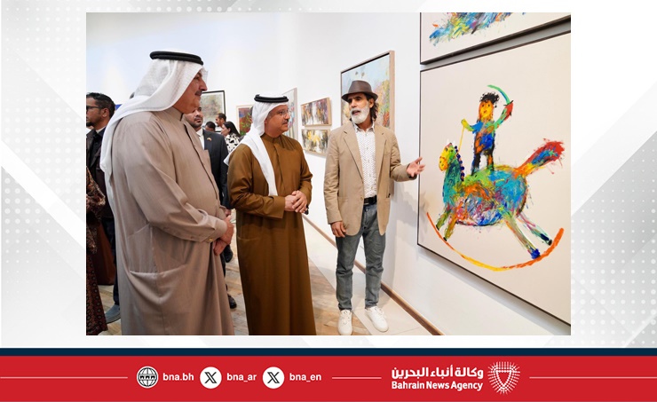 افتتاح المعرض السنوي لجمعية البحرين للفنون التشكيلية في مركز الفنون بمشاركة 93 فنانا